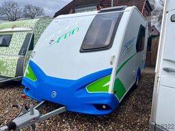 KNAUS Sport + Fun 480 QL Motorradtransport Bett Vorzel