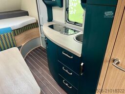 KNAUS Sport + Fun 480 QL Motorradtransport Bett Vorzel