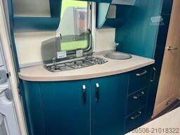 KNAUS Sport + Fun 480 QL Motorradtransport Bett Vorzel