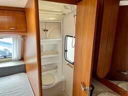 HOBBY 500 Kmfe 3 Etagenbetten Vorzelt Mover Dusch Bett