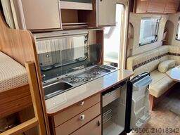 BÜRSTNER 510 TK Averso Plus Vorzelt Etagen Hubbett