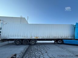 Krone 3 Achs Koffer Doppelstock Textilbleche BPW-ECO+