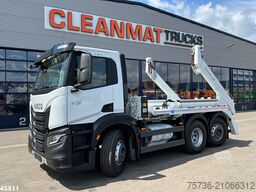 Iveco X-WAY AD280X42Y Retarder Meiller 16 ton portaal...