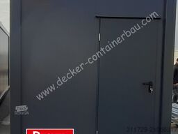 Decker Containerbau Bürocontainer 20ft, Staplertaschen