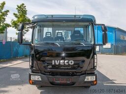 IVECO Eurocargo ML75E Pritsche + Kran FASSI F65A Funk