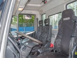 IVECO Eurocargo ML75E Pritsche + Kran FASSI F65A Funk