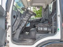 IVECO Eurocargo ML75E Pritsche + Kran FASSI F65A Funk