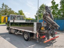 IVECO Eurocargo ML75E Pritsche + Kran FASSI F65A Funk