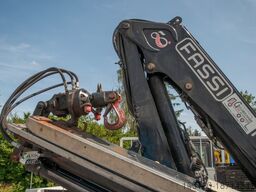 IVECO Eurocargo ML75E Pritsche + Kran FASSI F65A Funk