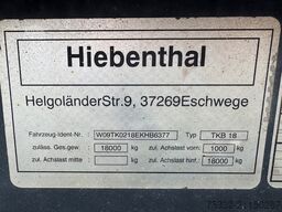 Hiebenthal TKB 18 to Tandem 3 S. Öl Luft BPW 5m