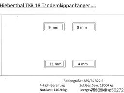 Hiebenthal TKB 18 to Tandem 3 S. Öl Luft BPW 5m