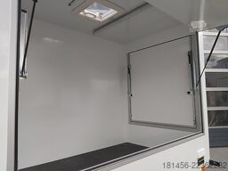 trailershop Event Trailer Infostand 2 Klappen 230Volt Licht