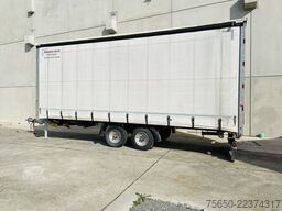 Möslein TP 11 Schwebheim  Tandem- Schiebeplanenanhänger zum Durchladen