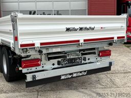 MÜLLER-MITTELTAL Tieflader / Kipper 3 Seiten mit Auffahrrampen