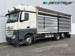 Mercedes-Benz Actros 2545 LL Pritsche, Klima, Standklima, PPC, EU 6