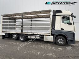 Mercedes-Benz Actros 2545 LL Pritsche, Klima, Standklima, PPC, EU 6