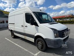 VW Crafter van with interior