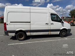 VW Crafter van with interior