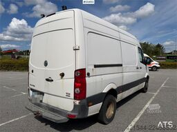 VW Crafter van with interior