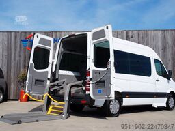 MERCEDES-BENZ Sprinter 313 CDi Rollstuhlrampe 7+1 Sitz 95KW E6