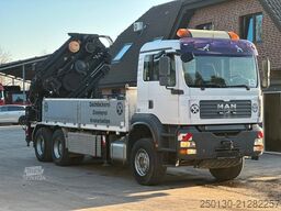 MAN TGA 33.463 6x4 BL HIAB XS600-E6 JIP Winde Funk