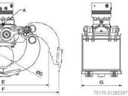 DMS SG9050 Grabgreifer Sortiergreifer / NEU / lagernd