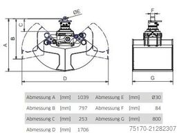 DMS VG9080 Verladegreifer / NEU / lagernd