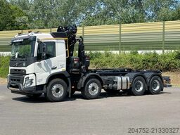 Volvo FMX 500 Volvo FMX 500 8x4 Abrollkipper + Kran H...
