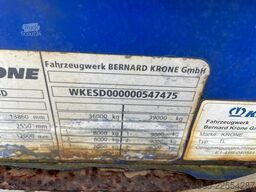 Krone SD 3-Axle Mega / BPW Axles / NL Trailer