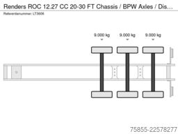 Renders ROC 12.27 CC 20-30 FT Chassis / BPW Axles / Dis...