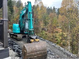 Kobelco Sk75SR-3E excavator w/ sanding bucket, rototilt an