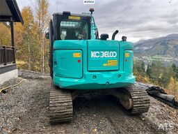 Kobelco Sk75SR-3E excavator w/ sanding bucket, rototilt an