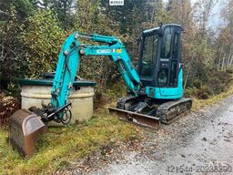 Kobelco Sk25SR-6E Excavator w/ sanding bucket, digging buc
