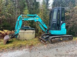 Kobelco Sk25SR-6E Excavator w/ sanding bucket, digging buc