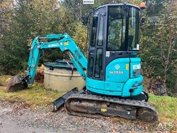 Kobelco Sk25SR-6E Excavator w/ sanding bucket, digging buc