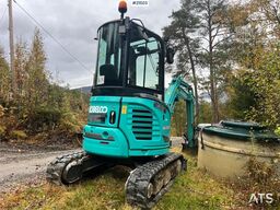 Kobelco Sk25SR-6E Excavator w/ sanding bucket, digging buc