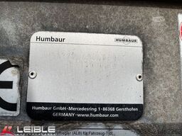 HUMBAUR HBTZ*13,6t Tandem Bordwand/Steckrungen/L: 7,30m