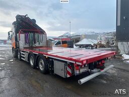 Volvo FH crane truck 8x2 w/ 95 t/m crane, jib and winch,