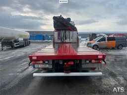 Volvo FH crane truck 8x2 w/ 95 t/m crane, jib and winch,