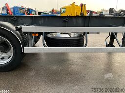 GS Meppel 2-assige container aanhangwagen