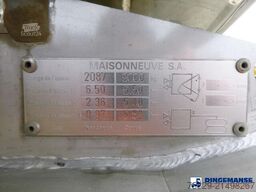 MAISONNEUVE CITERNE Food (milk) tank inox 29 m3 / 1 comp + pump