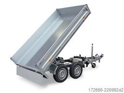 Humbaur HUK 202715 | E-PUMPE 268X150X30CM 2000KG RÜCKWÄRTSKIPPER