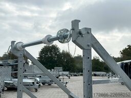 Lorries TPB35-4925 | HANDSEILWINDE 280X165CM 3500KG KABELTROMMELANHÄNGER
