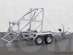 Stedele KTT 35 | E-WINDE | MICROROHRAUFNAHME 330X163CM 3500KG KABELTROMMELANHÄNGER