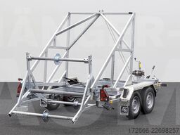 Stedele KTT 35 | E-WINDE | MICROROHRAUFNAHME 330X163CM 3500KG KABELTROMMELANHÄNGER