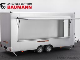 Vezeko VEA 27.50 PROFI | SILBER 500X200X235CM 2700KG VERKAUFSANHÄNGER