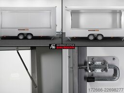 Vezeko VEA 27.50 PROFI | SILBER 500X200X235CM 2700KG VERKAUFSANHÄNGER