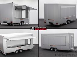 Vezeko VEA 27.50 PROFI | SILBER 500X200X235CM 2700KG VERKAUFSANHÄNGER