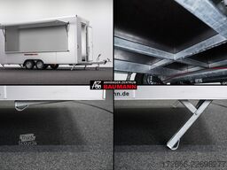 Vezeko VEA 27.50 PROFI | SILBER 500X200X235CM 2700KG VERKAUFSANHÄNGER
