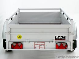 Koch-Anhänger U4 250X125X45CM 750KG TIEFLADER